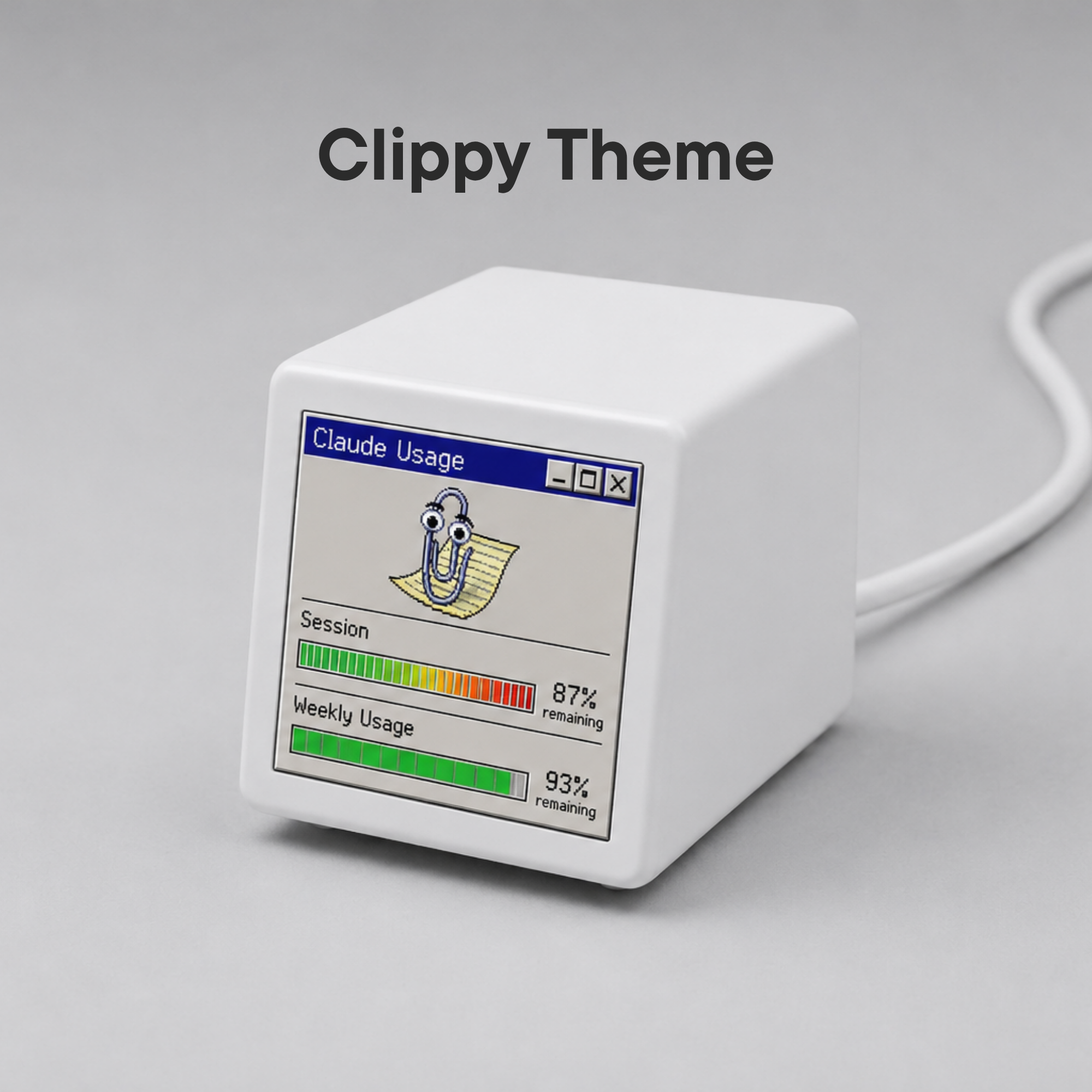 Vibe TV Clippy theme